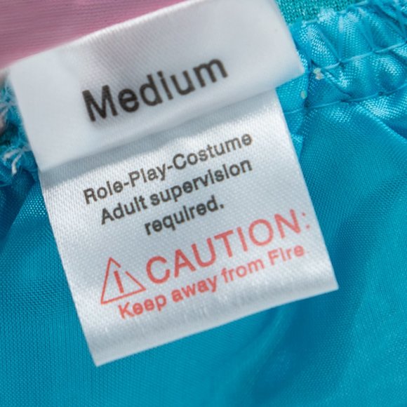 Princess Expressions TealBlue Dress Toddler Size M - Picture 8 of 8